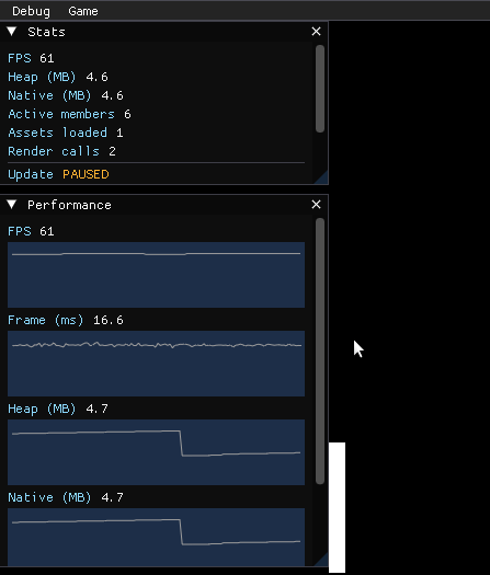 Demonstration of moving around panels