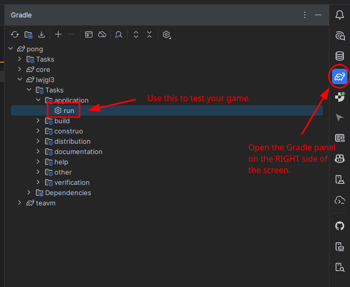 Gradle Panel Example